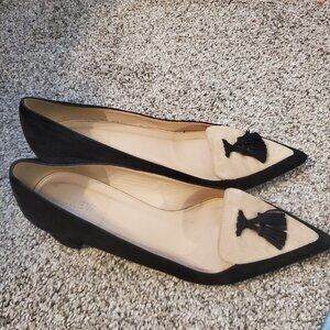 J Crew Avery Suede Colorblock Pumps Heels Academia, Preppy